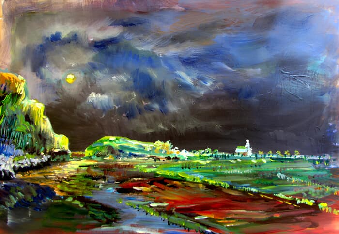 EGLISE SOUS L'ORAGE by Thibault Lepeudry