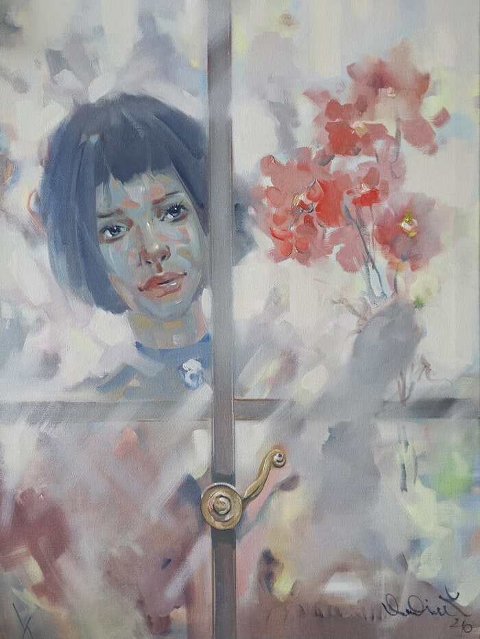 Behind the window by VADIM KOVALEV