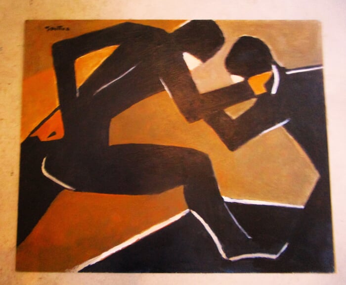 Escrimeuses by Michel de Gouttes