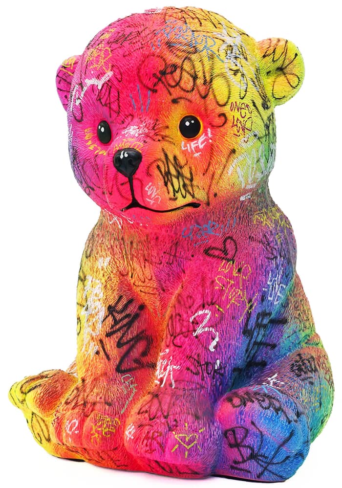 Graffiti Bear by Vincent Bardou