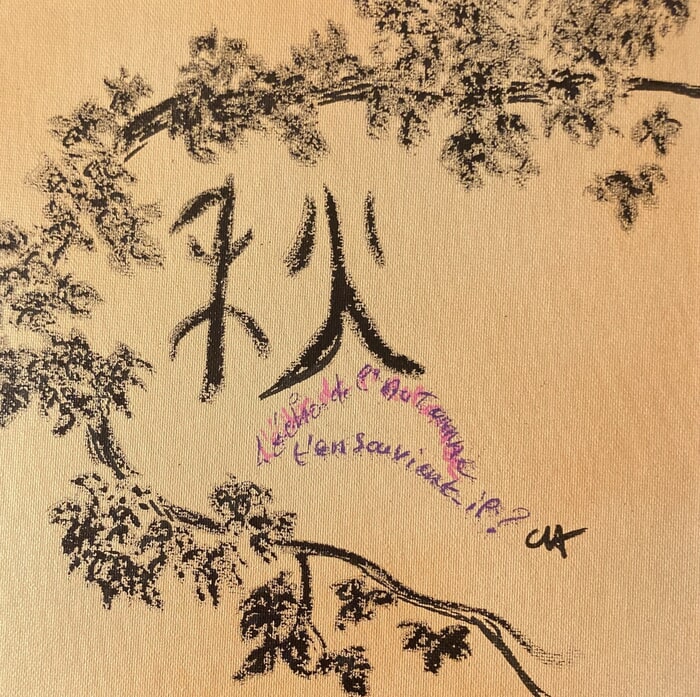 L'écho de l'automne, t'en souvient-il ? by Catherine Hoang