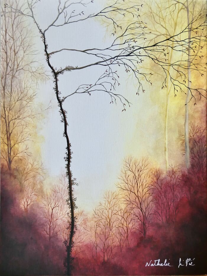 L'arbuste dentelle von Nathalie Si Pié