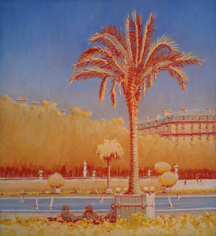 Le palmier von François Cusson