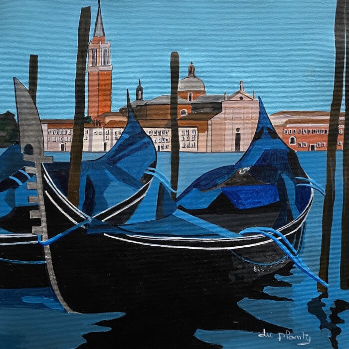 Deux. Gondole qui se balancent. by Anne Du Planty