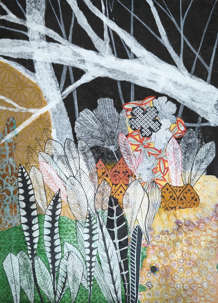 Floraison hybride II von Cécile Duchêne-Malissin