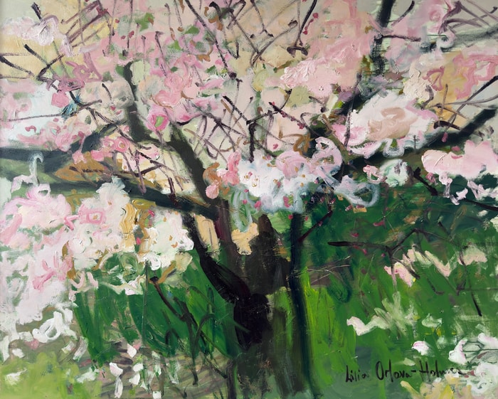 Cherry Blossoms by Lilia Orlova-Holmes