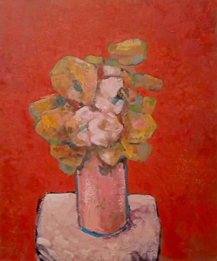 Fleurs dans un vase by Charles Pasino