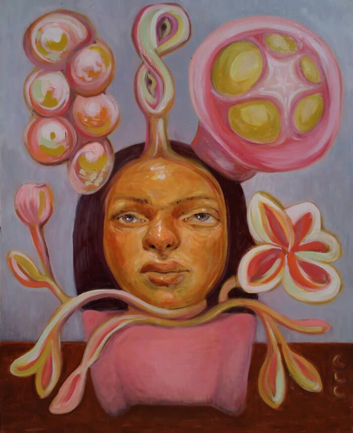 Head in a pot von Cristina Lopez Casas
