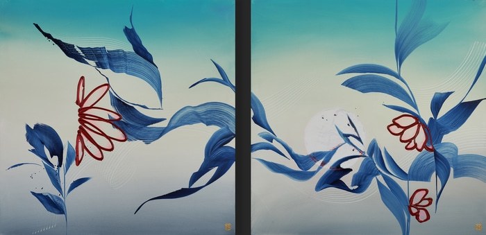 Eunoia Diptych von Novi Lim