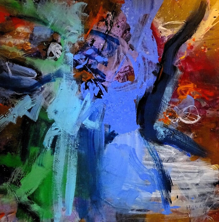 Blue dance von Muriel Massin