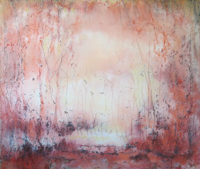 Rotvermilion by Renate Fäth