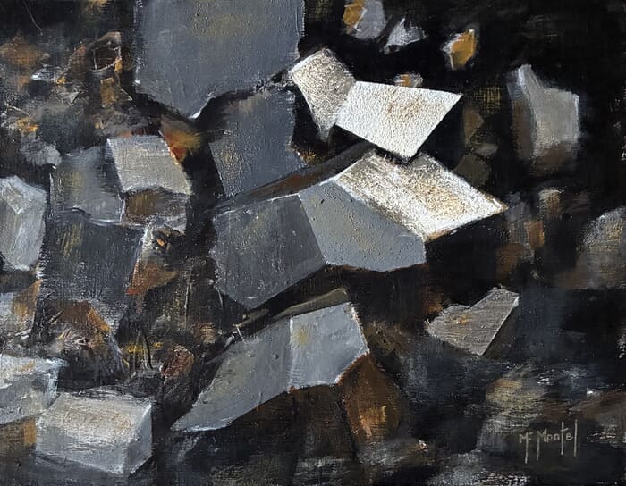 En compression by Fanou Montel