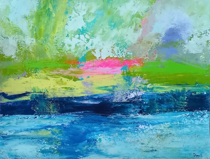 The Morning Opened in Color by Jill Dowell