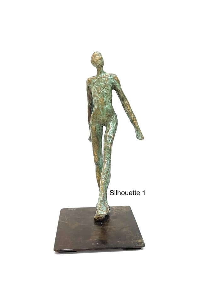 La marche (silhouette 1)  by Anh Diù