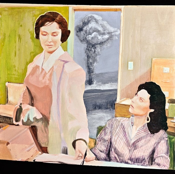 It was in that moment she began acting her wage par Lucia Jones