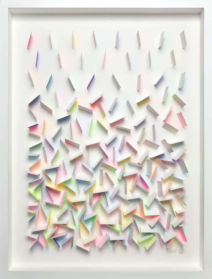 Colorful Rain - 06 by Olga Skorokhod