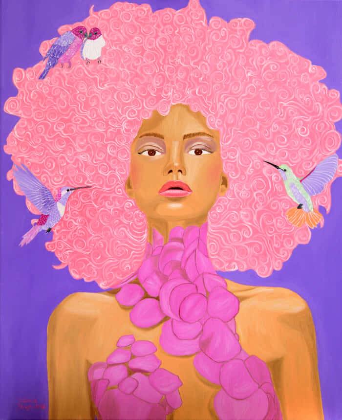 Ether rose par Victoria Stagni