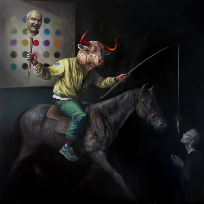 MINE oh tory...or The tragic end of Damien Hirst von Jonathan Ouisse