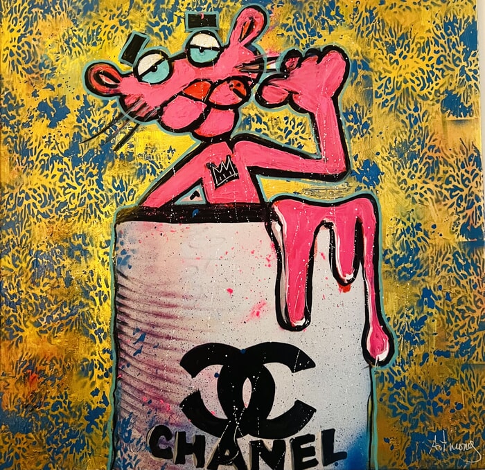 Pink luxe panther by ART'MONY