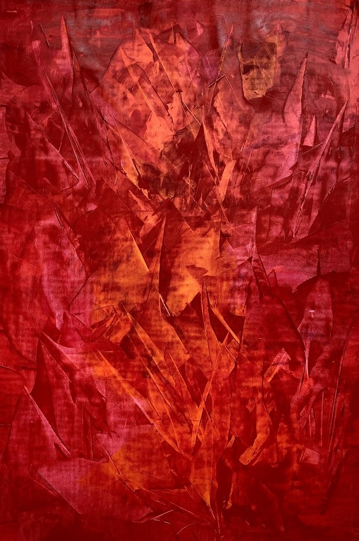 Red Terra Mystica no.,926 von Anita Kaufmann