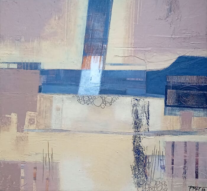 Beach : Bruised Winter Skies by Patricia McParlin R.C.A.