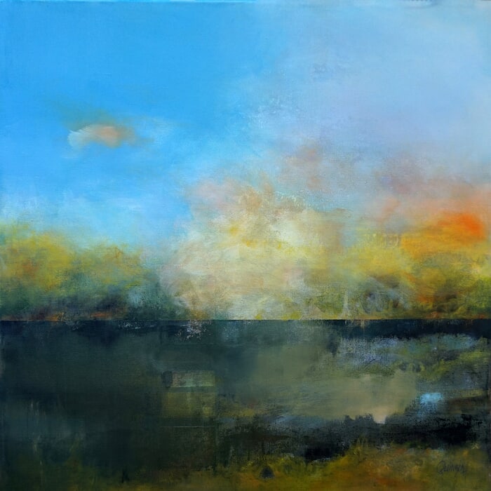 Mysterious plain by Marianne Quinzin