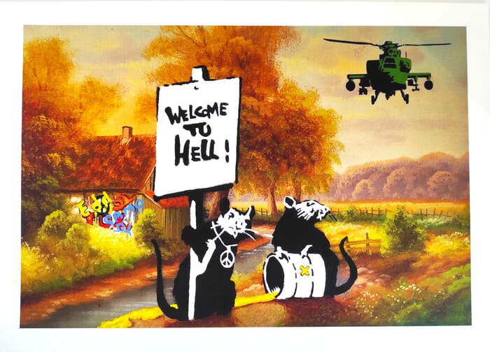 Banksy serie by Mason Storm