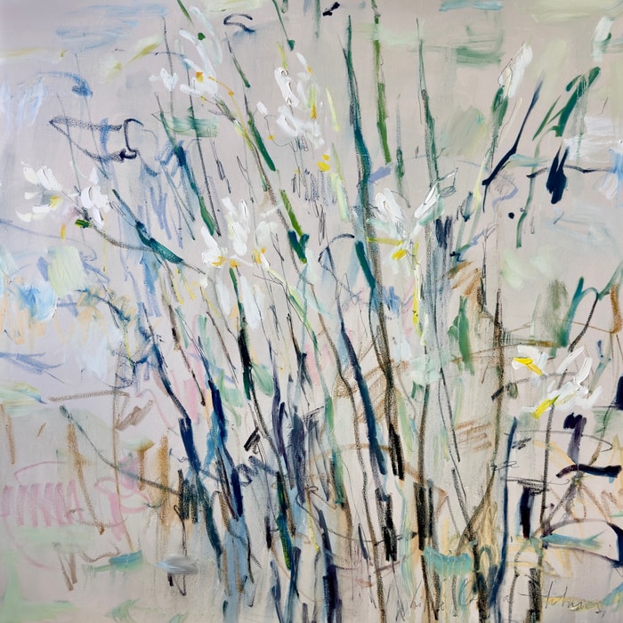 White Irises by Lilia Orlova-Holmes