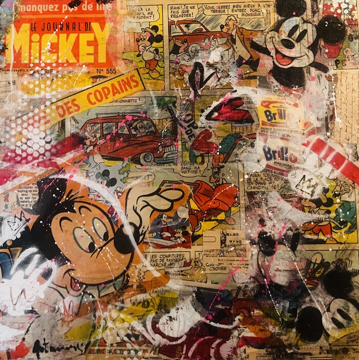 Une vie heureuse avec Mickey  by ART'MONY