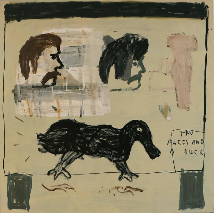 Two Faces and a Duck von Vered Gersztenkorn