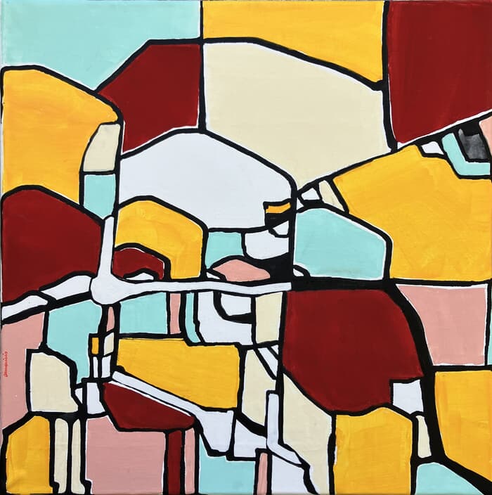 Paysage intérieur 1 von Anne Iris