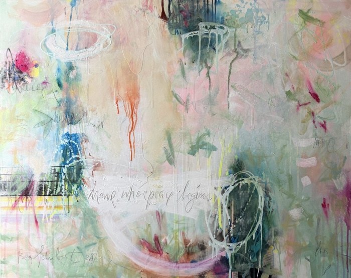 Home, Where Peace Begins No.1 by Bea Garding Schubert