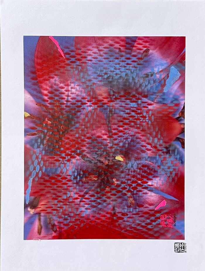 Flower XVII by Beatrice Wolff