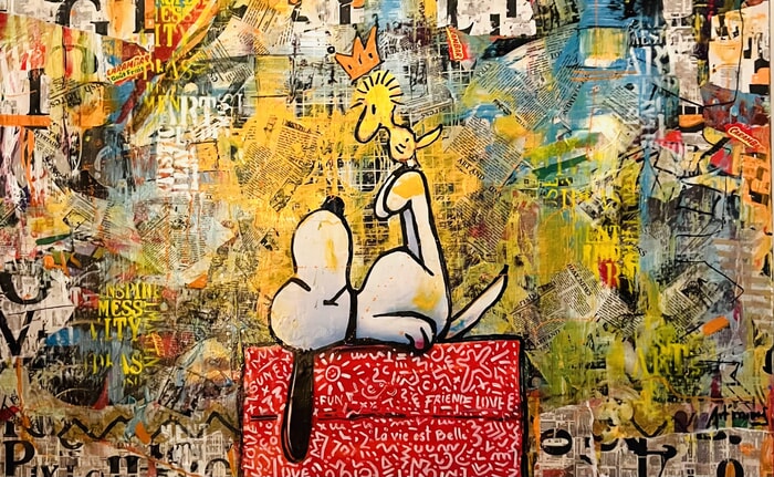 Happy life Snoopy ! von ART'MONY