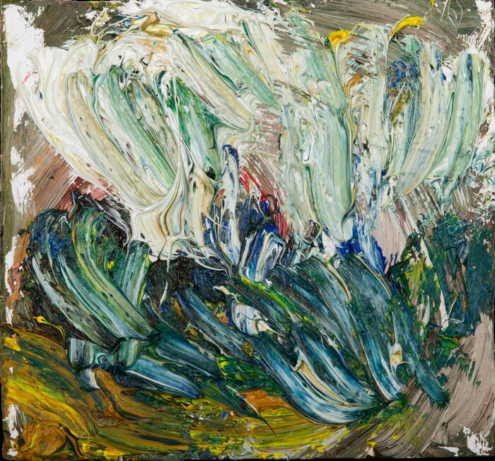 Evening trees by Richard Cook