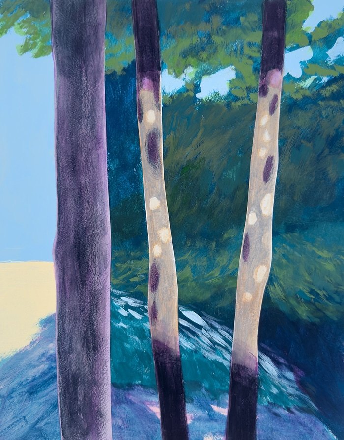 Trees in Shade von Michael Pfleghaar