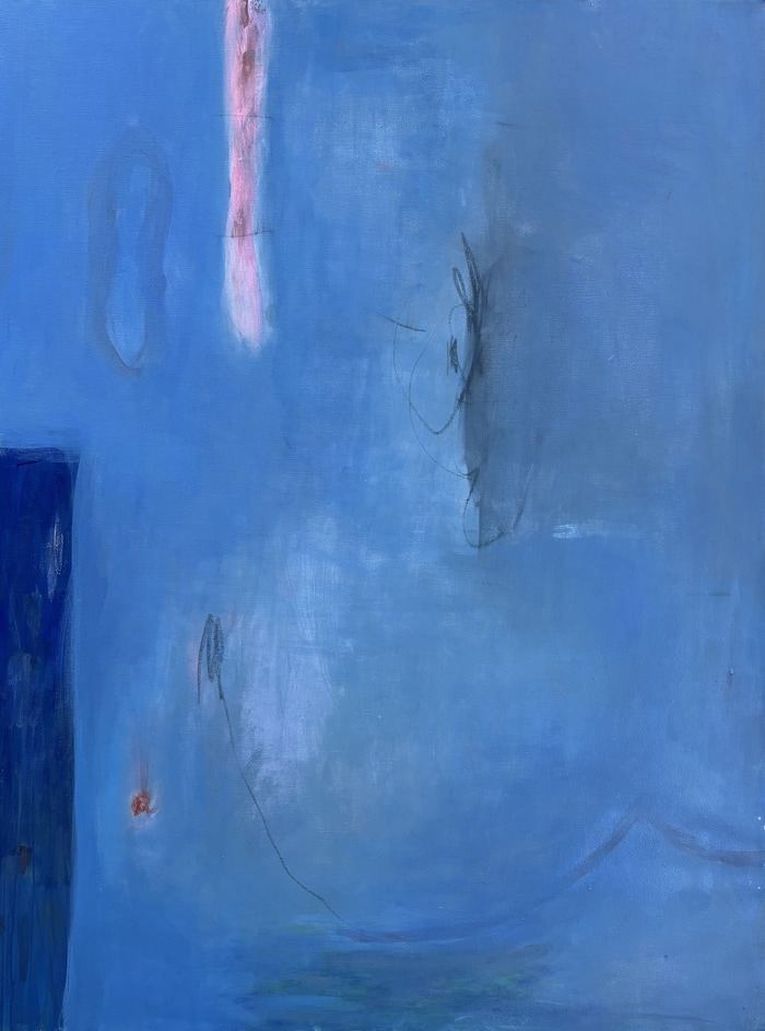 Blue Intersection von Penelope van Hoorn