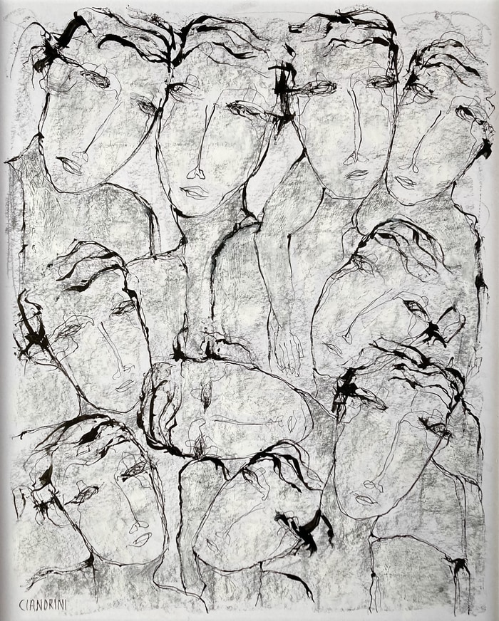 Dessin sans titre  by Walter Ciandrini