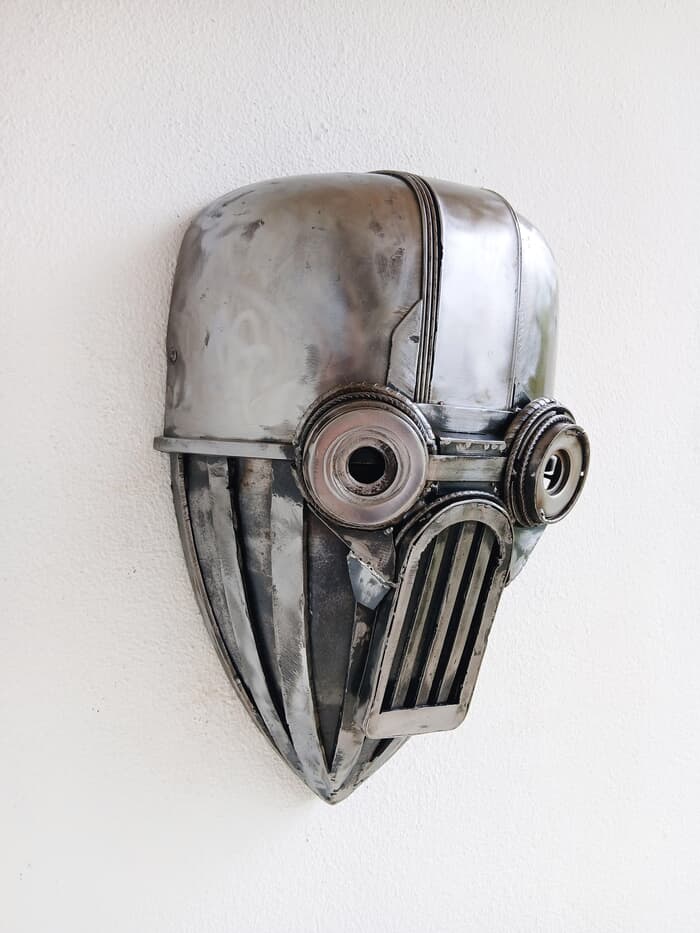 Steel Mask by Jérôme Poumès