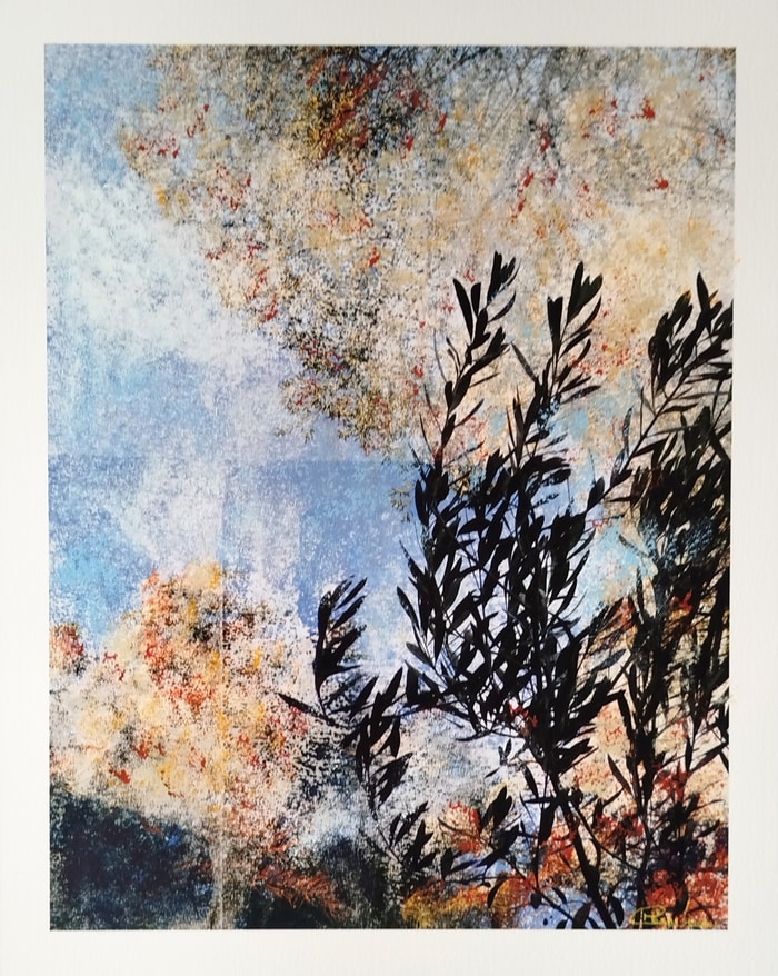 Sestri Levante - Painting on Photography by Jérôme Pergolesi