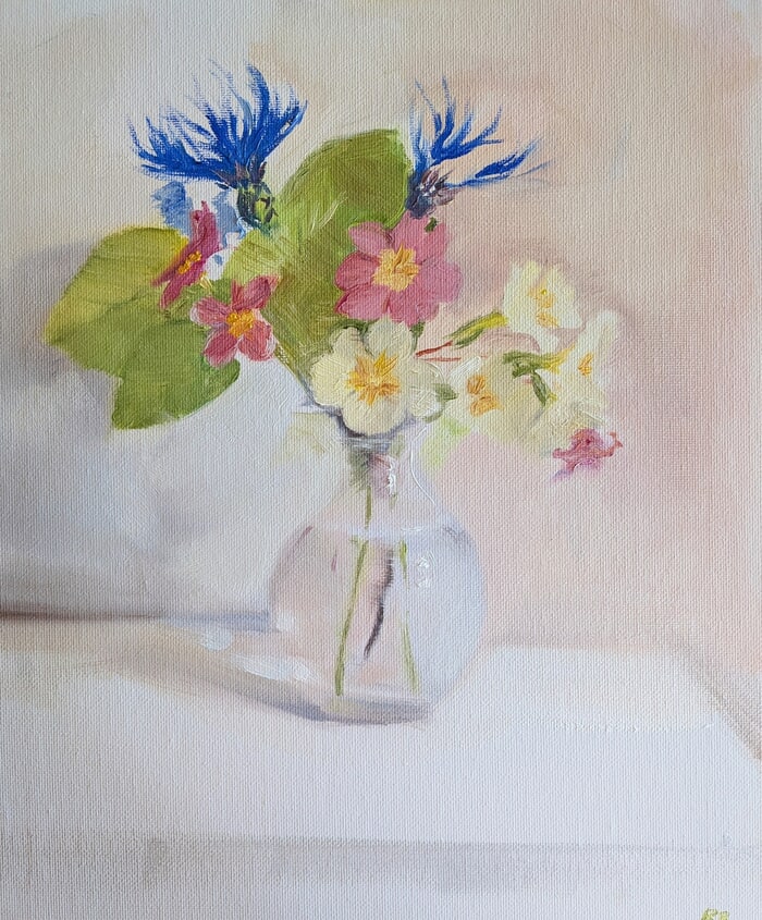 Spring flowers by Rosemary Burn