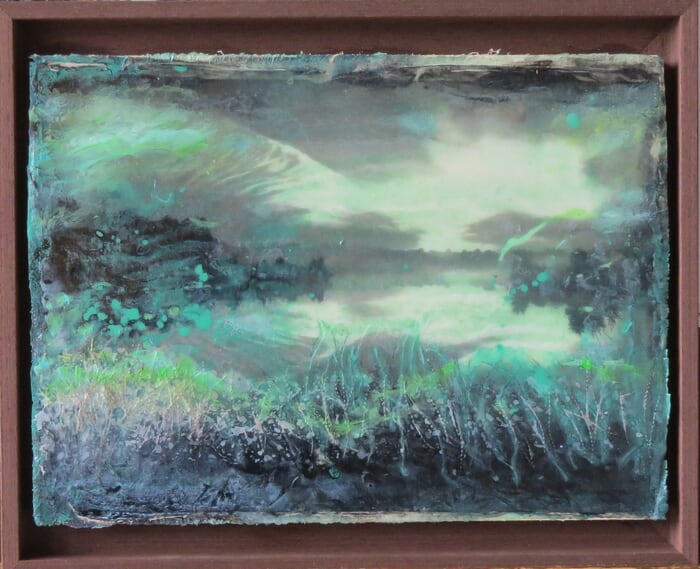 Dunkelgrün by Renate Fäth