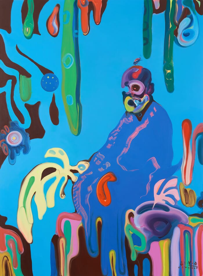 Matisse in blue #2 von Maxim Fomenko