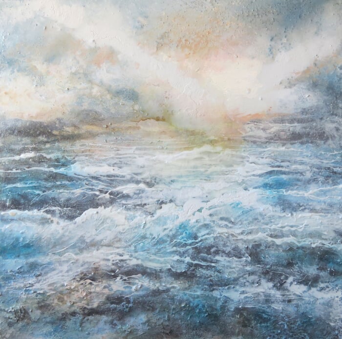 Aquamarin von Renate Fäth