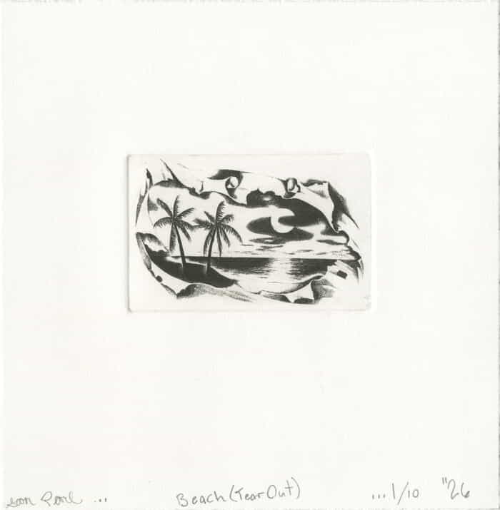 Beach (Tear Out) by Sean Pearl