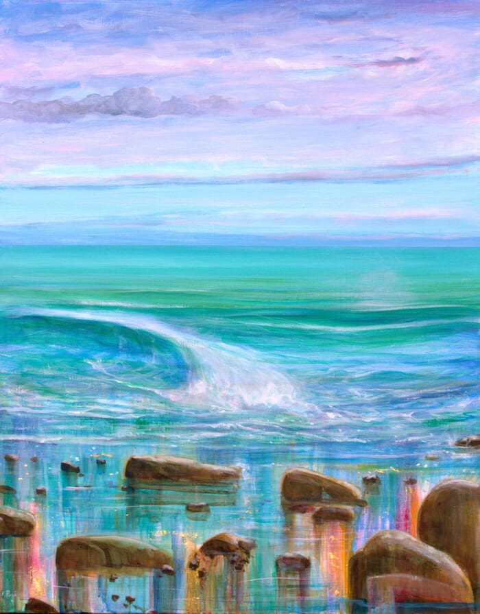  Un matin où tu jouais la charmeuse. von François Pagé