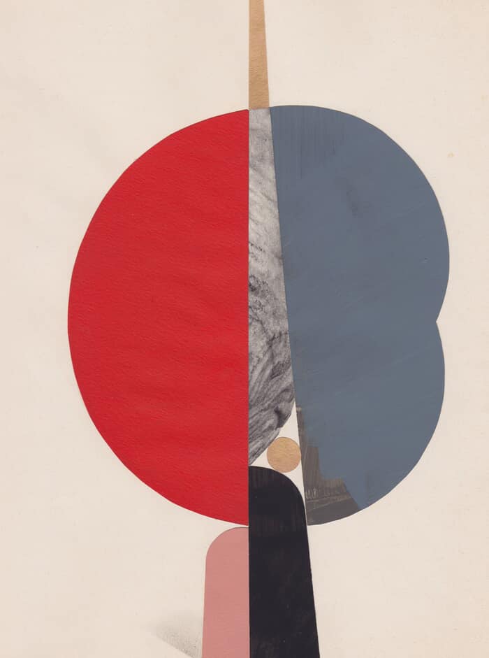Untitled (red) by Leigh Wells