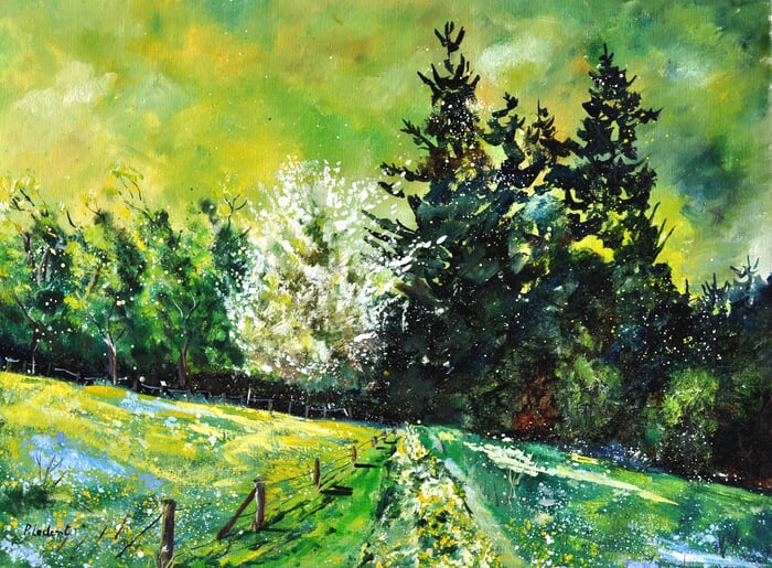 Spring near my home  par Pol Ledent