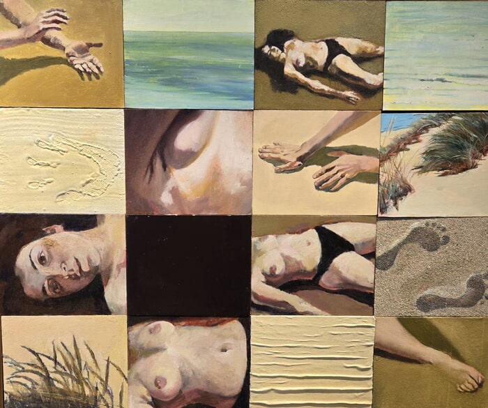 Dune Polyptych by Nicholas Stedman