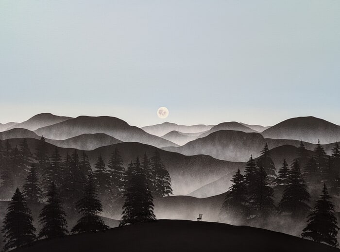 Where the Night Gently Yields von Robert Owen Bloomfield